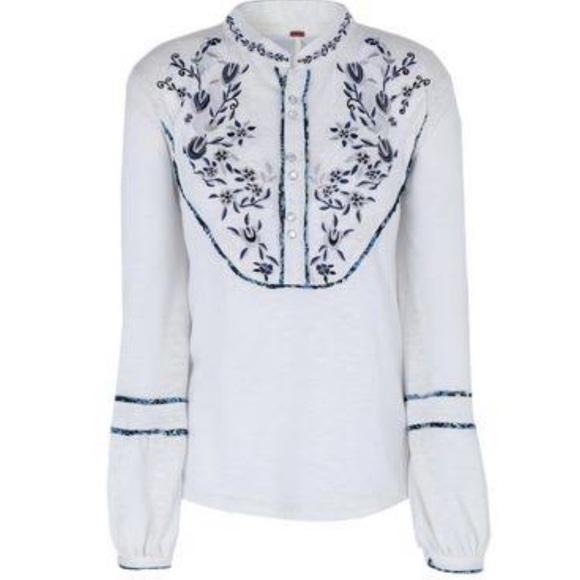 Free People Women’s white blouse - Picture 1 of 5